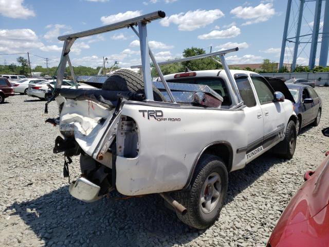 5TBRN34152S221082 - 2002 TOYOTA TUNDRA ACCESS CAB SR5 WHITE photo 3