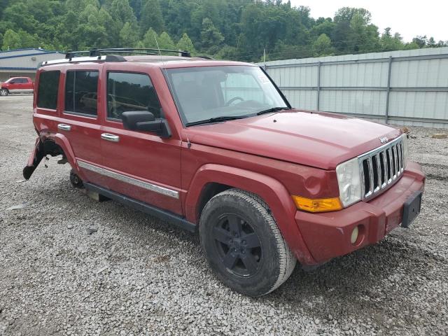 1J8HG48K96C272431 - 2006 JEEP COMMANDER RED photo 4