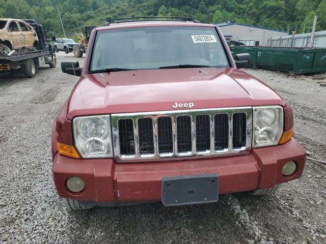 1J8HG48K96C272431 - 2006 JEEP COMMANDER RED photo 5