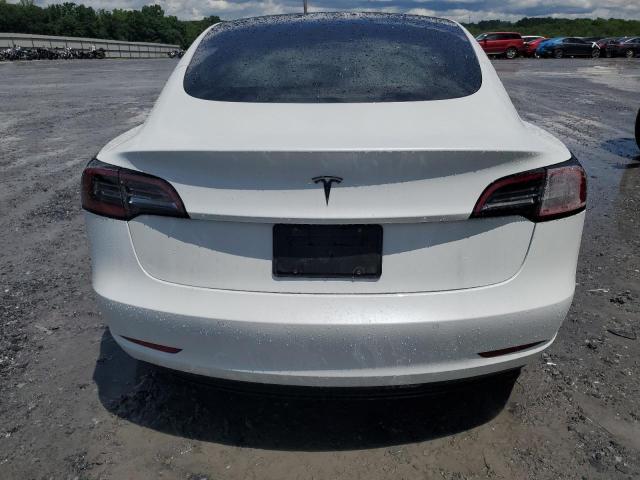 5YJ3E1EA8NF345145 - 2022 TESLA MODEL 3 WHITE photo 6