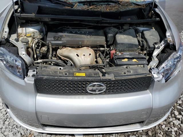 JTLKE50E181022604 - 2008 TOYOTA SCION XB 银色 照片 11