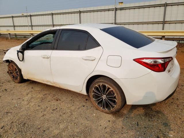 2T1BURHE4GC599311 - 2016 TOYOTA COROLLA S L WHITE photo 2