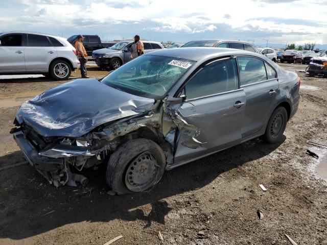 3VW1K7AJ0BM392246 - 2011 VOLKSWAGEN JETTA BASE 灰色 照片 1