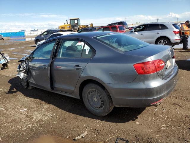 3VW1K7AJ0BM392246 - 2011 VOLKSWAGEN JETTA BASE 灰色 照片 2