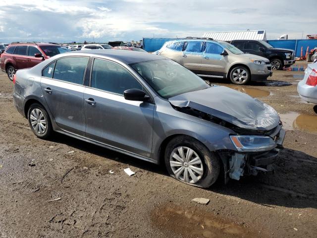 3VW1K7AJ0BM392246 - 2011 VOLKSWAGEN JETTA BASE 灰色 照片 4