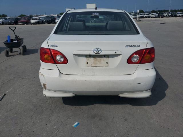 1NXBR32E33Z164425 - 2003 TOYOTA COROLLA CE WHITE photo 6