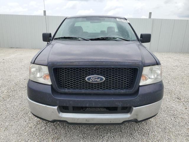 1FTRF12WX5NA62741 - 2005 FORD F150 BLUE photo 5