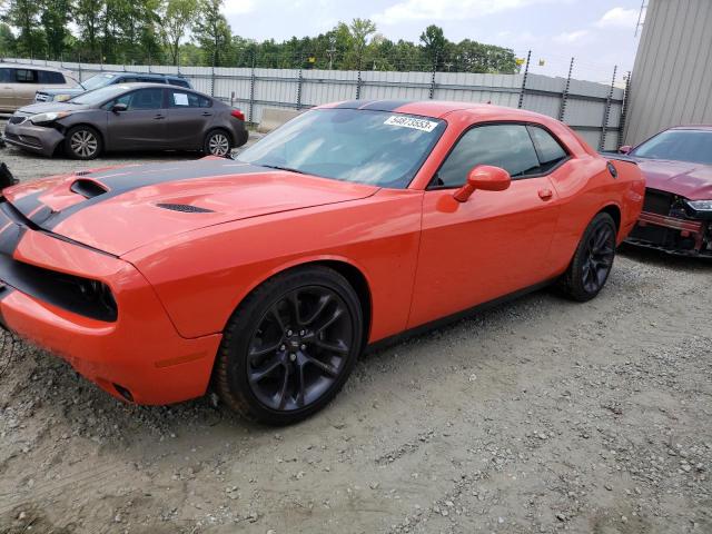 2C3CDZFJ3NH118153 - 2022 DODGE CHALLENGER R/T SCAT PACK ORANGE photo 1