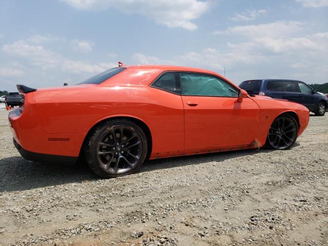 2C3CDZFJ3NH118153 - 2022 DODGE CHALLENGER R/T SCAT PACK ORANGE photo 3
