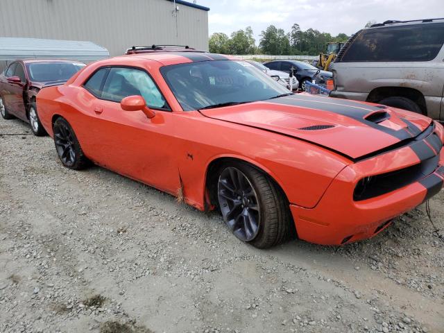 2C3CDZFJ3NH118153 - 2022 DODGE CHALLENGER R/T SCAT PACK ORANGE photo 4