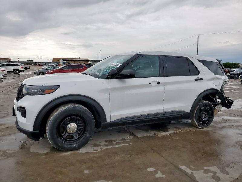 1FM5K8AB9PGA05533 - 2023 FORD EXPLORER POLICE INTERCEPTOR თეთრი ფოტო 1