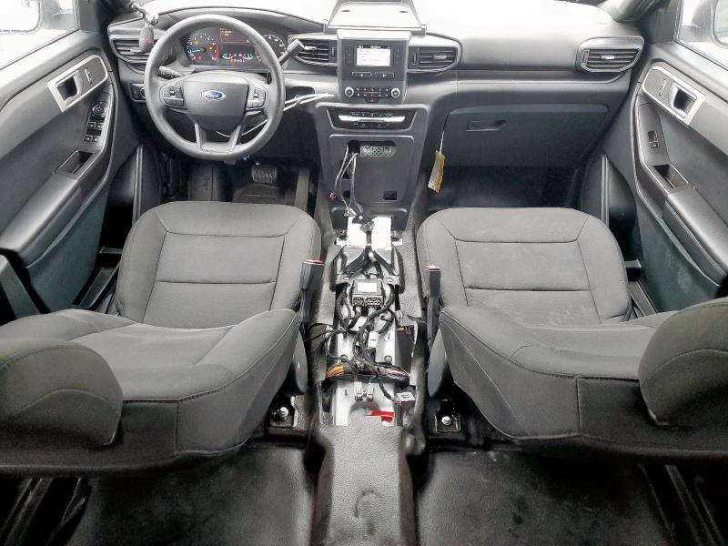 1FM5K8AB9PGA05533 - 2023 FORD EXPLORER POLICE INTERCEPTOR თეთრი ფოტო 8