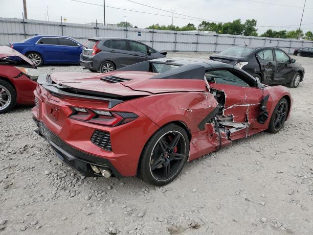 1G1YB3D40P5132449 - 2023 CHEVROLET CORVETTE STINGRAY 2LT RED photo 3