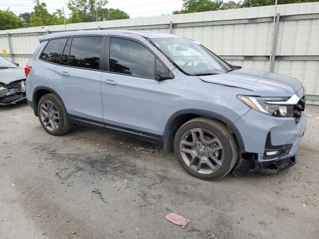 5FNYF7H51NB004450 - 2022 HONDA PASSPORT EXL Gri fotoğraf 4