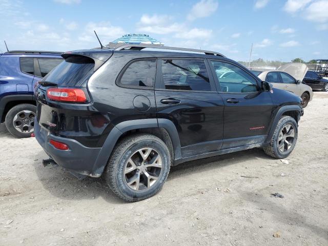 1C4PJMBS3EW277019 - 2014 JEEP CHEROKEE TRAILHAWK BLACK photo 3