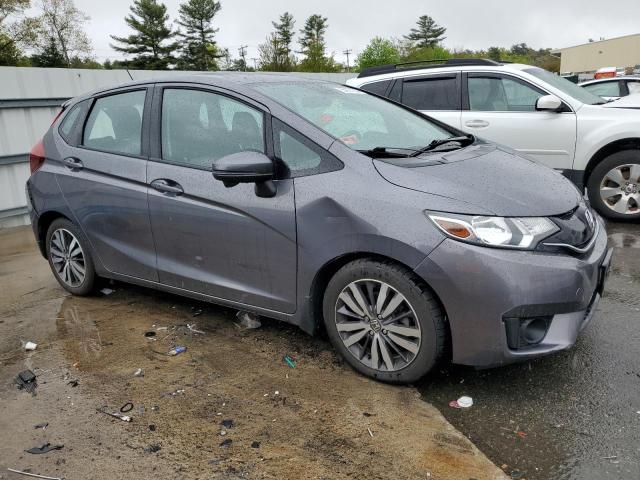 3HGGK5H88FM718404 - 2015 HONDA FIT EX GRAY photo 4