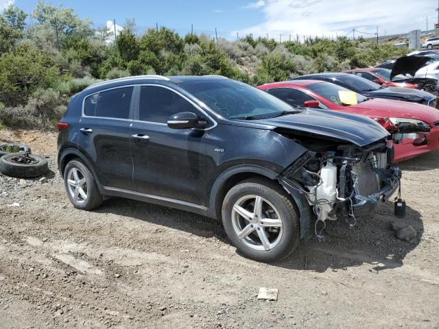 KNDPRCA64H7148986 - 2017 KIA SPORTAGE SX BLACK photo 4