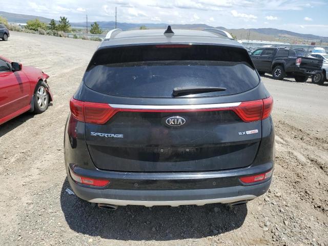 KNDPRCA64H7148986 - 2017 KIA SPORTAGE SX BLACK photo 6