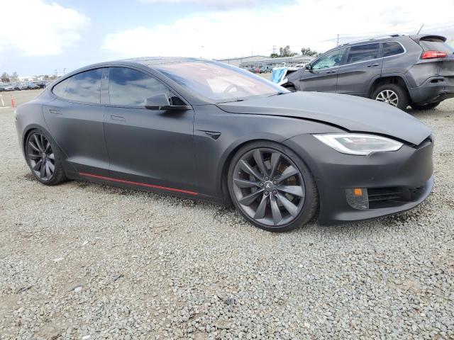 5YJSA1E22HF192735 - 2017 TESLA MODEL S BLACK photo 4