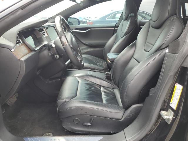 5YJSA1E22HF192735 - 2017 TESLA MODEL S BLACK photo 7