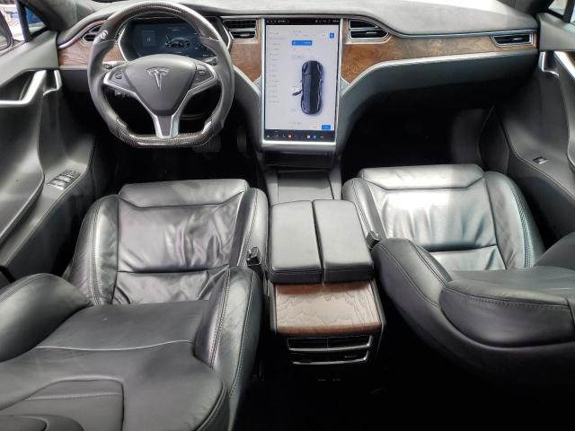 5YJSA1E22HF192735 - 2017 TESLA MODEL S BLACK photo 8