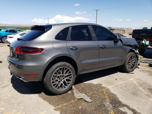 WP1AF2A59FLB47626 - 2015 PORSCHE MACAN TURBO GRAY photo 3