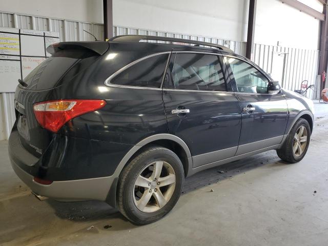 KM8NU4CC5AU137173 - 2010 HYUNDAI VERACRUZ GLS BLACK photo 3