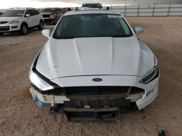 3FA6P0RU2JR241724 - 2018 FORD FUSION TITANIUM/PLATINUM HEV WHITE photo 5