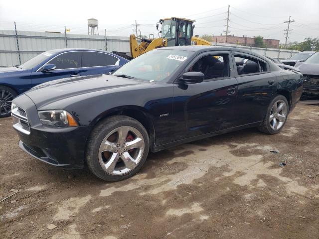 2C3CDXCT9EH173250 - 2014 DODGE CHARGER R/T BLACK photo 1