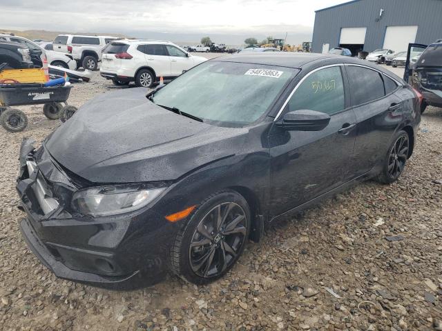 2HGFC2F84KH503184 - 2019 HONDA CIVIC SPORT 黑色 照片 1