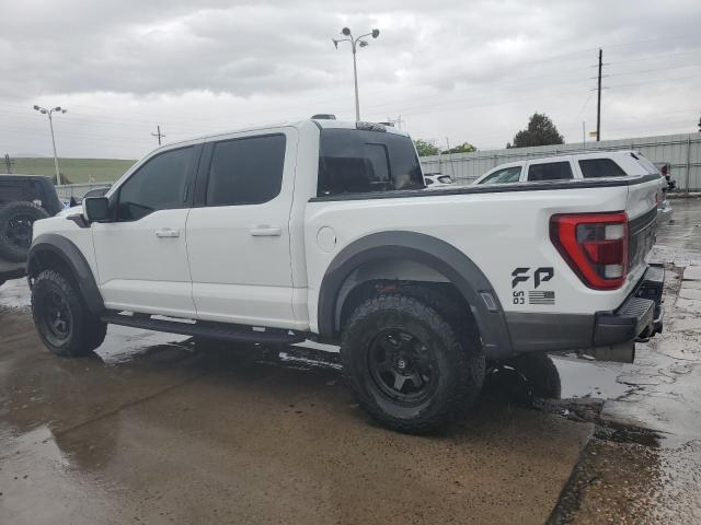 1FTFW1RG3MFC31816 - 2021 FORD F150 RAPTOR WHITE photo 2