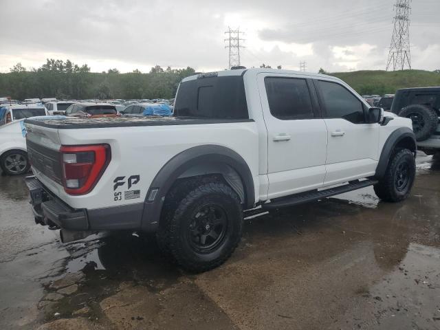 1FTFW1RG3MFC31816 - 2021 FORD F150 RAPTOR WHITE photo 3