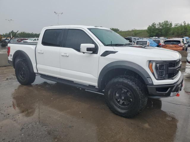 1FTFW1RG3MFC31816 - 2021 FORD F150 RAPTOR WHITE photo 4