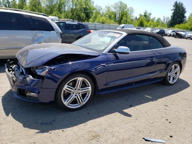 WAUVGAFH2EN012713 - 2014 AUDI S5 PRESTIGE 蓝色 照片 1