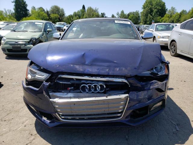 WAUVGAFH2EN012713 - 2014 AUDI S5 PRESTIGE 蓝色 照片 5