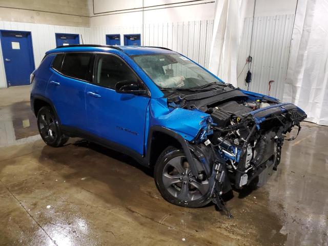 3C4NJDFBXNT129361 - 2022 JEEP COMPASS LATITUDE LUX BLUE photo 4