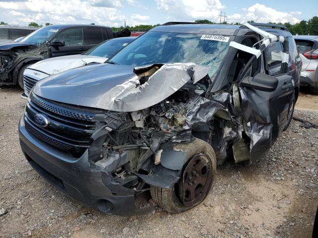 1FM5K8AR6EGB25512 - 2014 FORD EXPLORER POLICE INTERCEPTOR 灰色 照片 1