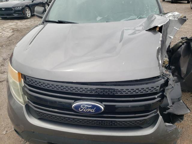 1FM5K8AR6EGB25512 - 2014 FORD EXPLORER POLICE INTERCEPTOR 灰色 照片 12