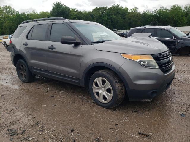 1FM5K8AR6EGB25512 - 2014 FORD EXPLORER POLICE INTERCEPTOR 灰色 照片 4