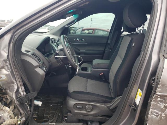 1FM5K8AR6EGB25512 - 2014 FORD EXPLORER POLICE INTERCEPTOR 灰色 照片 7