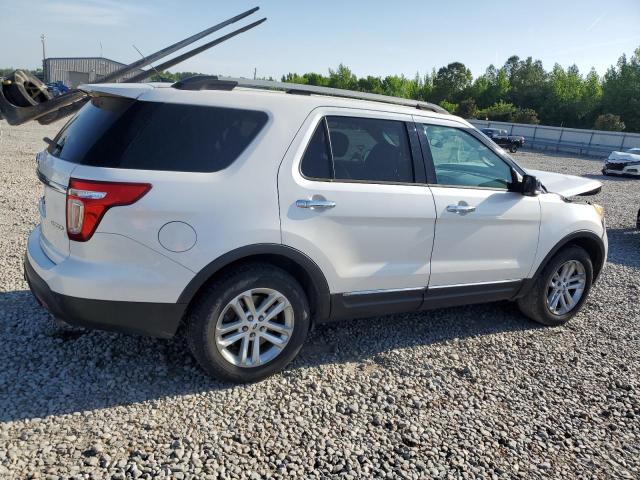 1FM5K7D85FGB06545 - 2015 FORD EXPLORER XLT WHITE photo 3