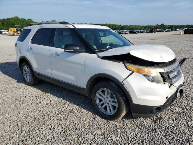 1FM5K7D85FGB06545 - 2015 FORD EXPLORER XLT WHITE photo 4