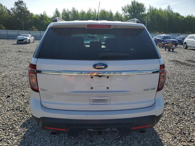 1FM5K7D85FGB06545 - 2015 FORD EXPLORER XLT WHITE photo 6