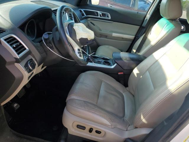 1FM5K7D85FGB06545 - 2015 FORD EXPLORER XLT WHITE photo 7