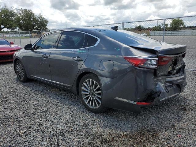 KNALC4J16H5080726 - 2017 KIA CADENZA PREMIUM GRAY photo 2