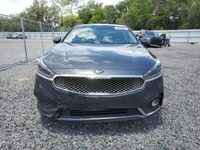 KNALC4J16H5080726 - 2017 KIA CADENZA PREMIUM GRAY photo 5