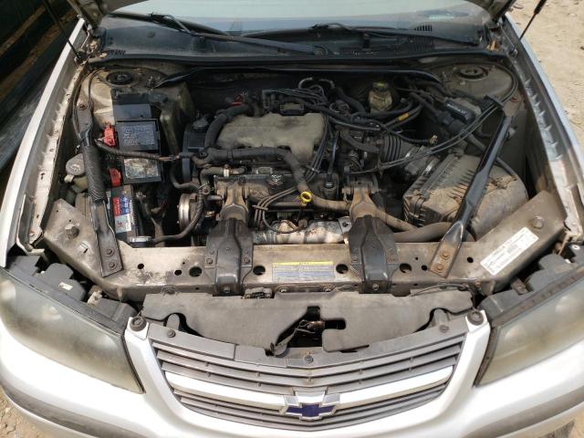 2G1WF52E939313310 - 2003 CHEVROLET IMPALA SILVER photo 11