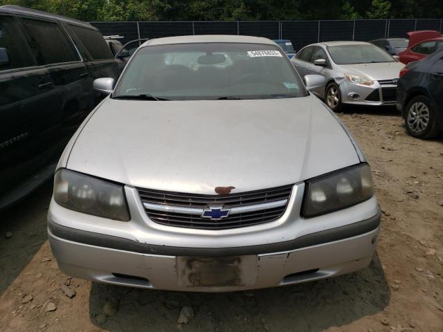 2G1WF52E939313310 - 2003 CHEVROLET IMPALA SILVER photo 5