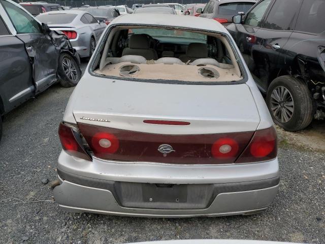 2G1WF52E939313310 - 2003 CHEVROLET IMPALA SILVER photo 6