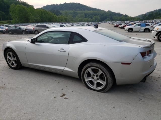 2G1FE1E37D9123268 - 2013 CHEVROLET CAMARO LS SILVER photo 2